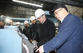 晋城市委书记张志川深入汉通鑫宇调研